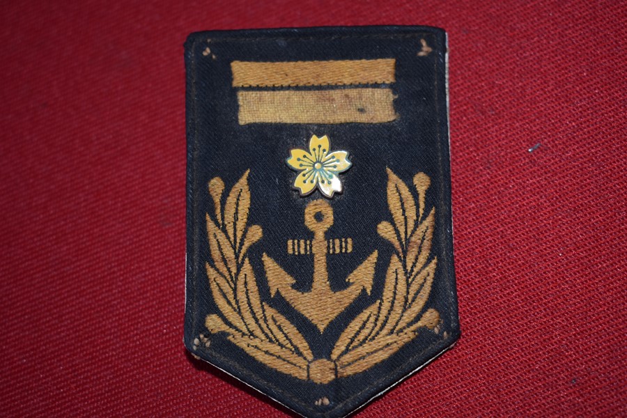 WW2 JAPANESE NAVY RANK SHOULDER BADGE-SOLD